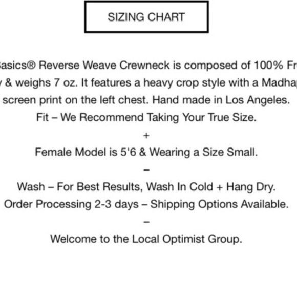 MADHAPPY Classic Reverse Weave Sweatshirt - Picture 13 of 16